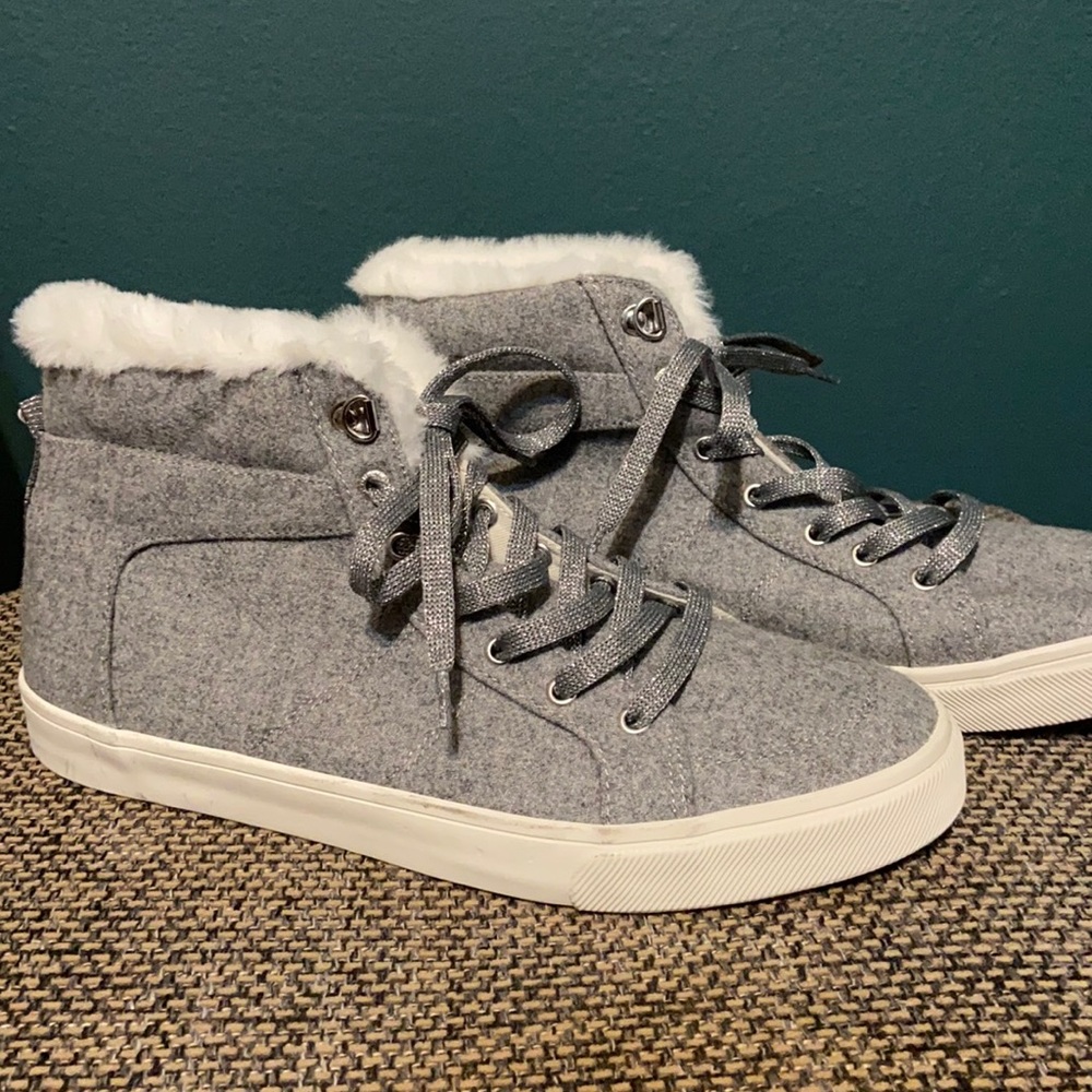 High Tops sneakers with faux fur lining